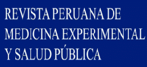 Logomarca do periódico: Revista Peruana de Medicina Experimental y Salud Pública