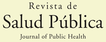 Logomarca do periódico: Revista de Salud Pública